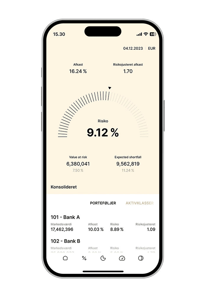 Hemonto App viser risiko på tværs af forvaltere, aktivklasser mv.